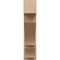 Ekena Millwork 8-in W x 32-in D x 32-in H Balboa Block Rough Cedar Woodgrain TimberThane Outlooker, Primed Tan OUTUR080X32X32BOA44RCPR - alternate 2